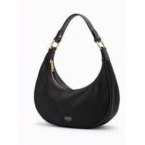 JW PEI Carly Shoulder Bag – Black Crescent Nylon